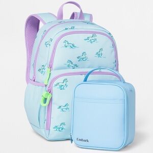 Backpack with lunchBag Stylish for school or travel